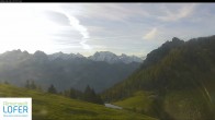 Archived image Webcam Alps of Berchtesgaden from Lofer, Tyrol 06:00
