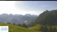 Archiv Foto Webcam Blick von Lofer auf die Berchtesgadener Alpen 07:00