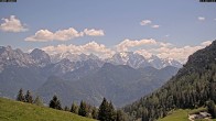 Archiv Foto Webcam Blick von Lofer auf die Berchtesgadener Alpen 11:00