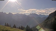Archiv Foto Webcam Blick von Lofer auf die Berchtesgadener Alpen 07:00