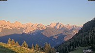Archiv Foto Webcam Blick von Lofer auf die Berchtesgadener Alpen 19:00