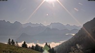 Archiv Foto Webcam Blick von Lofer auf die Berchtesgadener Alpen 08:00