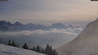 Archiv Foto Webcam Blick von Lofer auf die Berchtesgadener Alpen 08:00