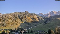 Archiv Foto Webcam Grubhörndl, Loferer Alm 17:00