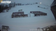 Archiv Foto Webcam Bunny Hill (Skigebiet Sunridge, Alberta) 07:00