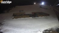 Archived image Webcam Bunny Hill (Sunridge ski area, Alberta) 23:00