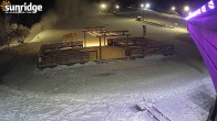 Archiv Foto Webcam Bunny Hill (Skigebiet Sunridge, Alberta) 03:00