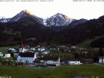 Archived image Webcam Schattwald: Vacation rental Haus Romantika 19:00