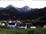 Archiv Foto Webcam Schattwald: Haus Romantika 19:00