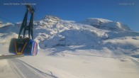 Archiv Foto Webcam Cervinia - Cime Bianche Laghi 10:00