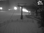 Archiv Foto Webcam Winterberg: Blick auf die Sesselbahn &#34;Rauher Busch&#34; 05:00