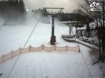 Archiv Foto Webcam Winterberg: Blick auf die Sesselbahn &#34;Rauher Busch&#34; 09:00