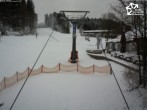 Archiv Foto Webcam Winterberg: Blick auf die Sesselbahn &#34;Rauher Busch&#34; 13:00