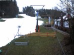 Archiv Foto Webcam Winterberg: Blick auf die Sesselbahn &#34;Rauher Busch&#34; 07:00