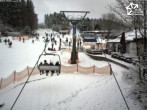 Archived image Webcam Winterberg: View chair lift &#34;Rauher Busch&#34; 13:00