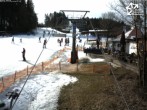 Archiv Foto Webcam Winterberg: Blick auf die Sesselbahn &#34;Rauher Busch&#34; 11:00