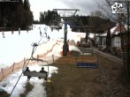 Archiv Foto Webcam Winterberg: Blick auf die Sesselbahn &#34;Rauher Busch&#34; 15:00