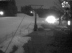 Archiv Foto Webcam Winterberg: Blick auf die Sesselbahn &#34;Rauher Busch&#34; 17:00