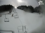 Archiv Foto Webcam Winterberg: Blick auf den Sessellift Kleine Büre 09:00