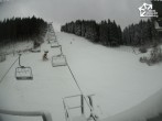 Archiv Foto Webcam Winterberg: Blick auf den Sessellift Kleine Büre 13:00