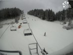 Archived image Webcam Winterberg: View Chair Lift &#39;Kleine Büre&#39; 13:00