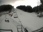 Archived image Webcam Winterberg: View Chair Lift &#39;Kleine Büre&#39; 13:00