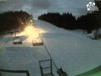 Archiv Foto Webcam Winterberg: Blick auf den Sessellift Kleine Büre 05:00