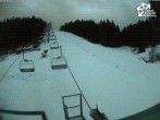 Archiv Foto Webcam Winterberg: Blick auf den Sessellift Kleine Büre 17:00