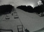 Archived image Webcam Winterberg: View Chair Lift &#39;Kleine Büre&#39; 19:00