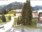 Archived image Webcam Oberlech: guest house Berger 05:00