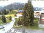 Archived image Webcam Oberlech: guest house Berger 06:00