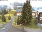Archiv Foto Webcam Oberlech: Pension Berger 17:00