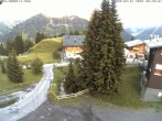 Archiv Foto Webcam Oberlech: Pension Berger 19:00