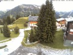 Archiv Foto Webcam Oberlech: Pension Berger 17:00