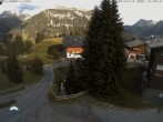 Archiv Foto Webcam Oberlech: Pension Berger 17:00