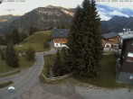 Archiv Foto Webcam Oberlech: Pension Berger 19:00