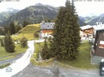 Archived image Webcam Oberlech: guest house Berger 13:00