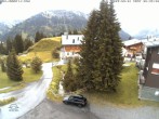 Archived image Webcam Oberlech: guest house Berger 05:00