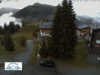 Archiv Foto Webcam Oberlech: Pension Berger 05:00