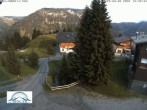 Archiv Foto Webcam Oberlech: Pension Berger 17:00