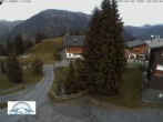 Archiv Foto Webcam Oberlech: Pension Berger 19:00