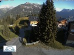 Archiv Foto Webcam Oberlech: Pension Berger 17:00