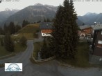 Archiv Foto Webcam Oberlech: Pension Berger 19:00