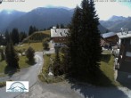 Archiv Foto Webcam Oberlech: Pension Berger 09:00
