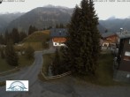 Archiv Foto Webcam Oberlech: Pension Berger 19:00
