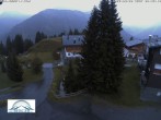 Archived image Webcam Oberlech: guest house Berger 05:00