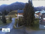Archiv Foto Webcam Oberlech: Pension Berger 05:00
