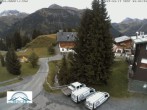 Archiv Foto Webcam Oberlech: Pension Berger 08:00
