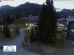 Archiv Foto Webcam Oberlech: Pension Berger 05:00