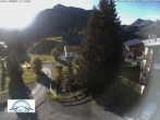 Archived image Webcam Oberlech: guest house Berger 07:00